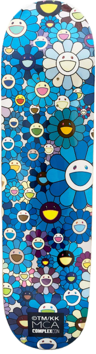 Takashi Murakami Murakami Flowers Skateboard Decks Available For